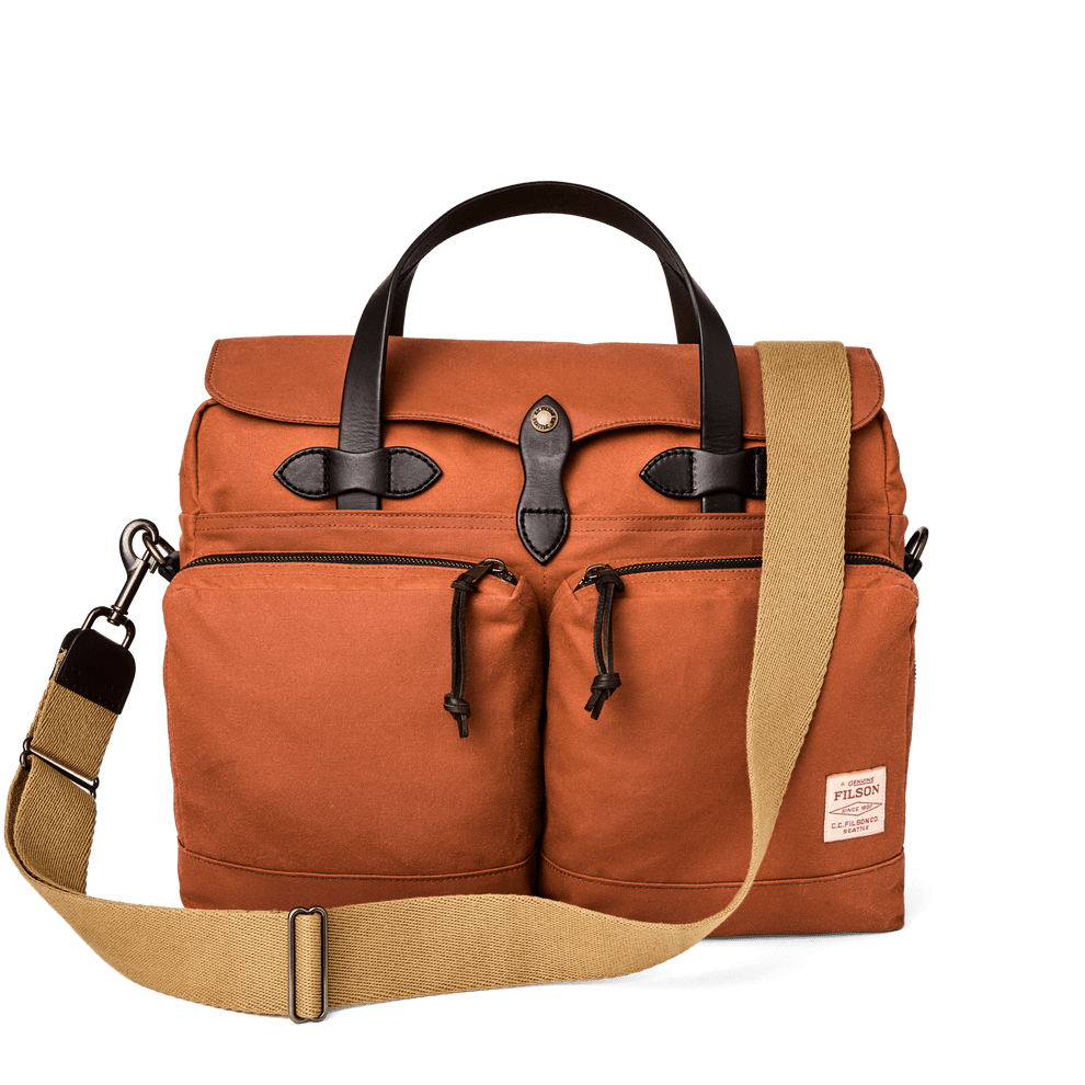 Filson Bags 18L / Rust Filson - 24-Hour Tin Cloth Briefcase