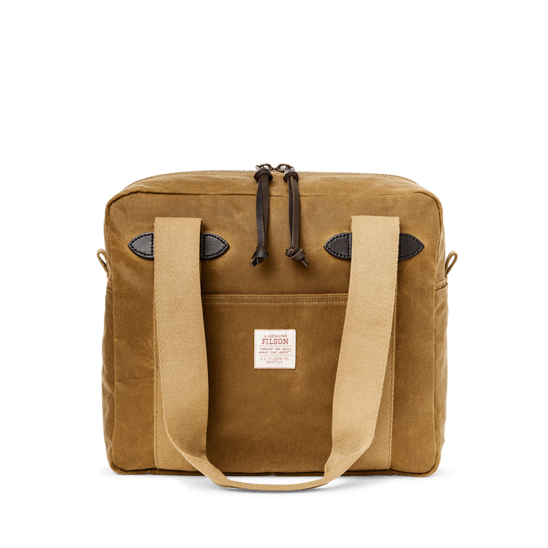 Filson Tin Cloth Zipper Tote Bag