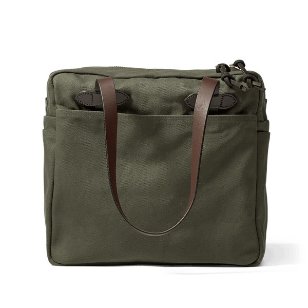 Filson Bags 25L / Otter Green Filson - Rugged Twill Tote Bag w/ Zipper