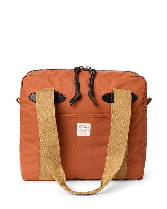 Filson Bags 25L / Rust Filson - Tin Cloth Zipper Tote Bag