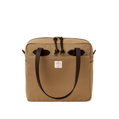 Filson Bags 25L / Tan Filson - Rugged Twill Tote Bag w/ Zipper