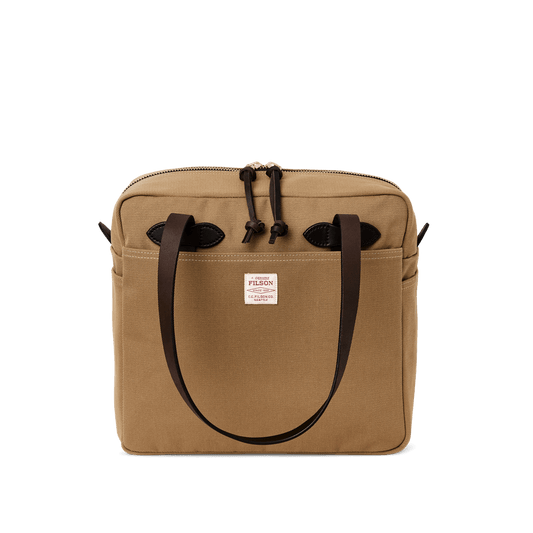 Filson Bags 25L / Tan Filson - Rugged Twill Tote Bag w/ Zipper