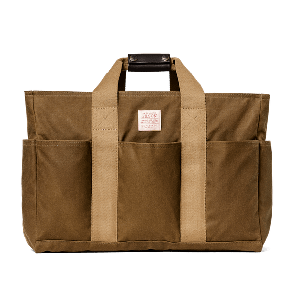 Filson Bags 35L / Dark Tan Filson - Tin Cloth Open Supply Tote