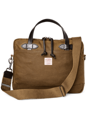 Filson Bags 9L / Dark Tan Filson - Ripstop Tin Cloth Compact Briefcase