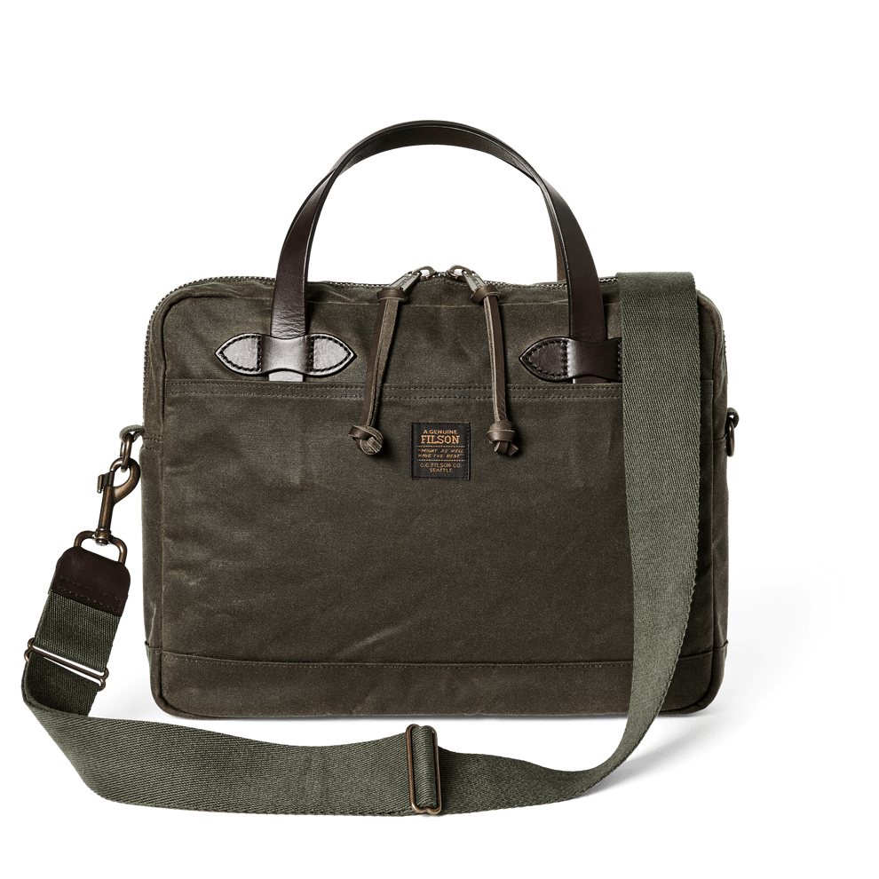 Filson Bags 9L / Otter Green Filson - Ripstop Tin Cloth Compact Briefcase
