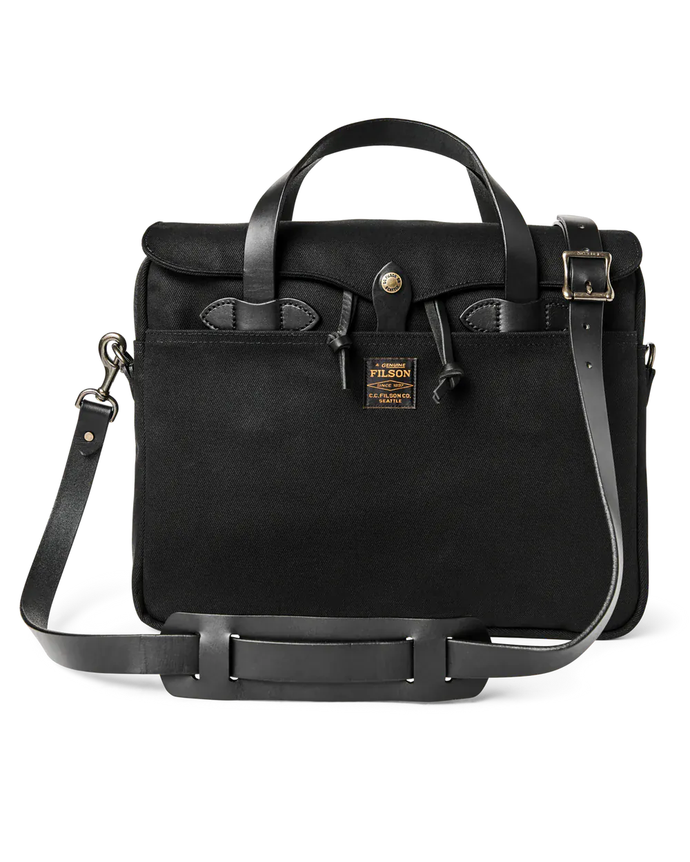 Filson Bags One Size / Black Filson - Rugged Twill Original Briefcase