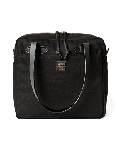 Filson Bags One Size / Black Filson - Rugged Twill Tote Bag w/ Zipper