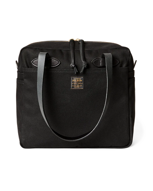 Filson Bags One Size / Black Filson - Rugged Twill Tote Bag w/ Zipper