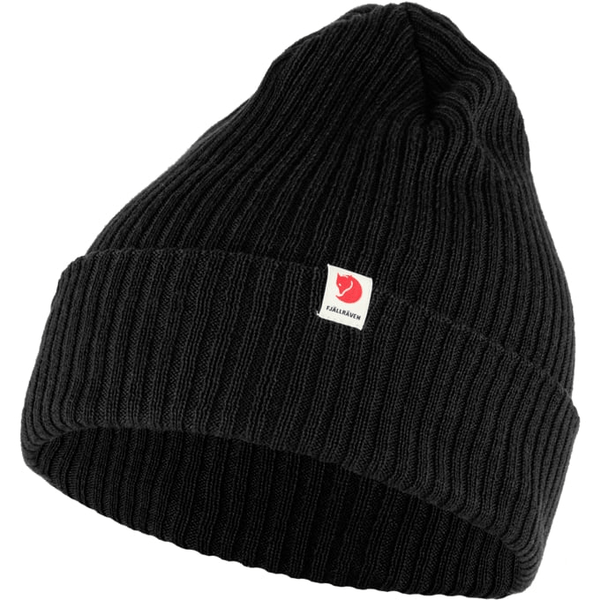 Fjällräven Headwear One Size / Black FJÄLLRÄVEN - Fjällräven Rib Hat