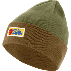 Fjällräven Headwear One Size / Buckwheat Brown-Laurel Green FJÄLLRÄVEN - Vardag Classic Beanie