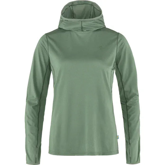 Fjällräven Layering XXS / Patina Green FJÄLLRÄVEN - Women's Abisko Sun Hoodie