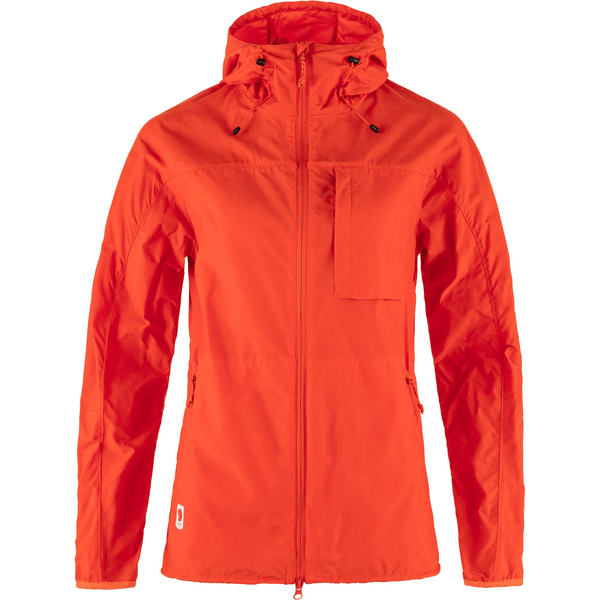 Fjällräven Outerwear XS / Flame Orange FJÄLLRÄVEN - Women's High Coast Wind Jacket