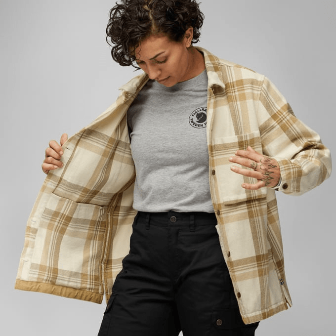 Fjällräven Woven Shirts FJÄLLRÄVEN - Women's Singi Flannel Overshirt