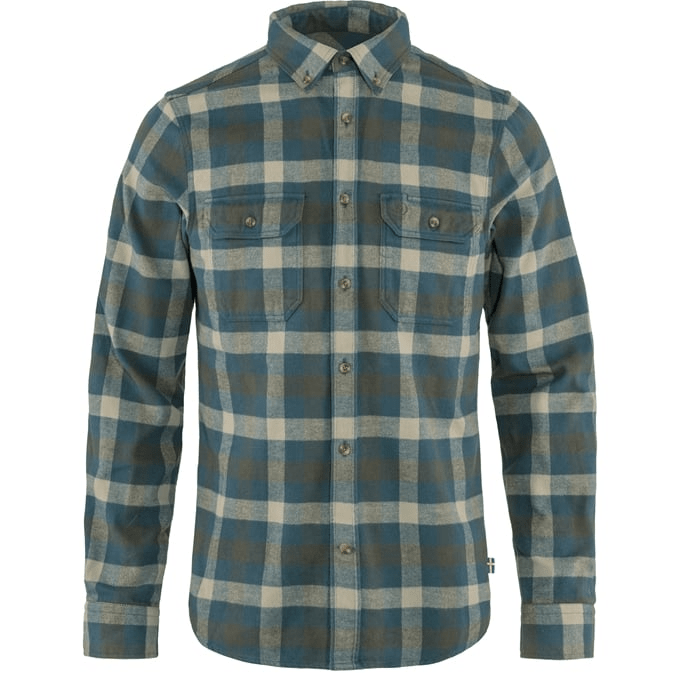 Fjällräven Woven Shirts S / Glacier Green FJÄLLRÄVEN - Men's Skog Shirt