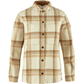 Fjällräven Woven Shirts XXS / Chalk White-Dune Beige FJÄLLRÄVEN - Women's Singi Flannel Overshirt
