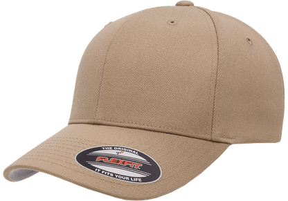 Flexfit Headwear S/M / Khaki Flexfit - Premium Wool Blend Cap