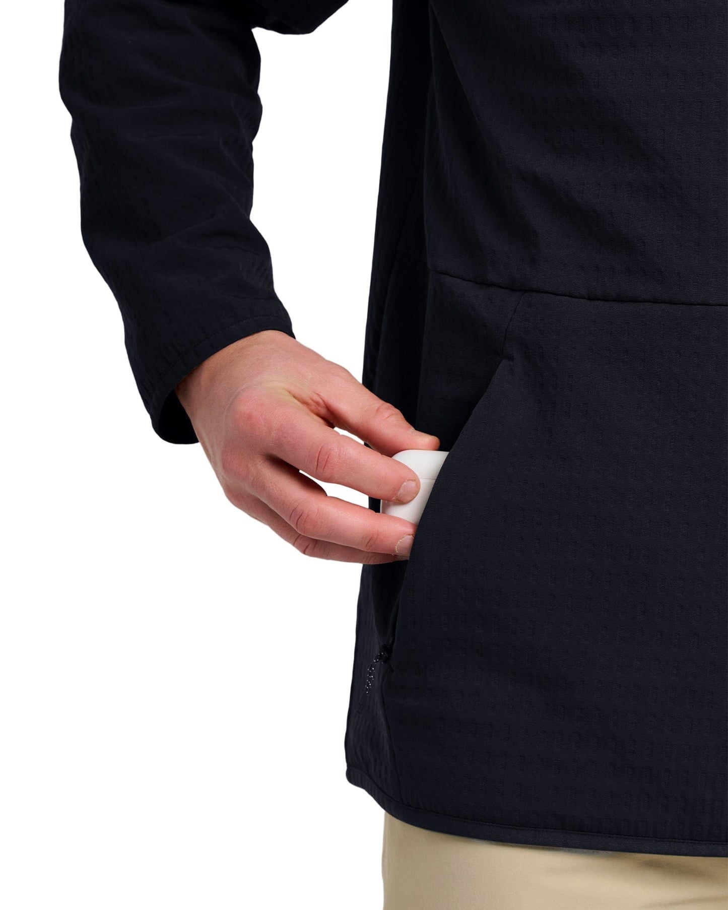 Free Fly Outerwear Free Fly - Men's Gridback Fleece Anorak Hoodie