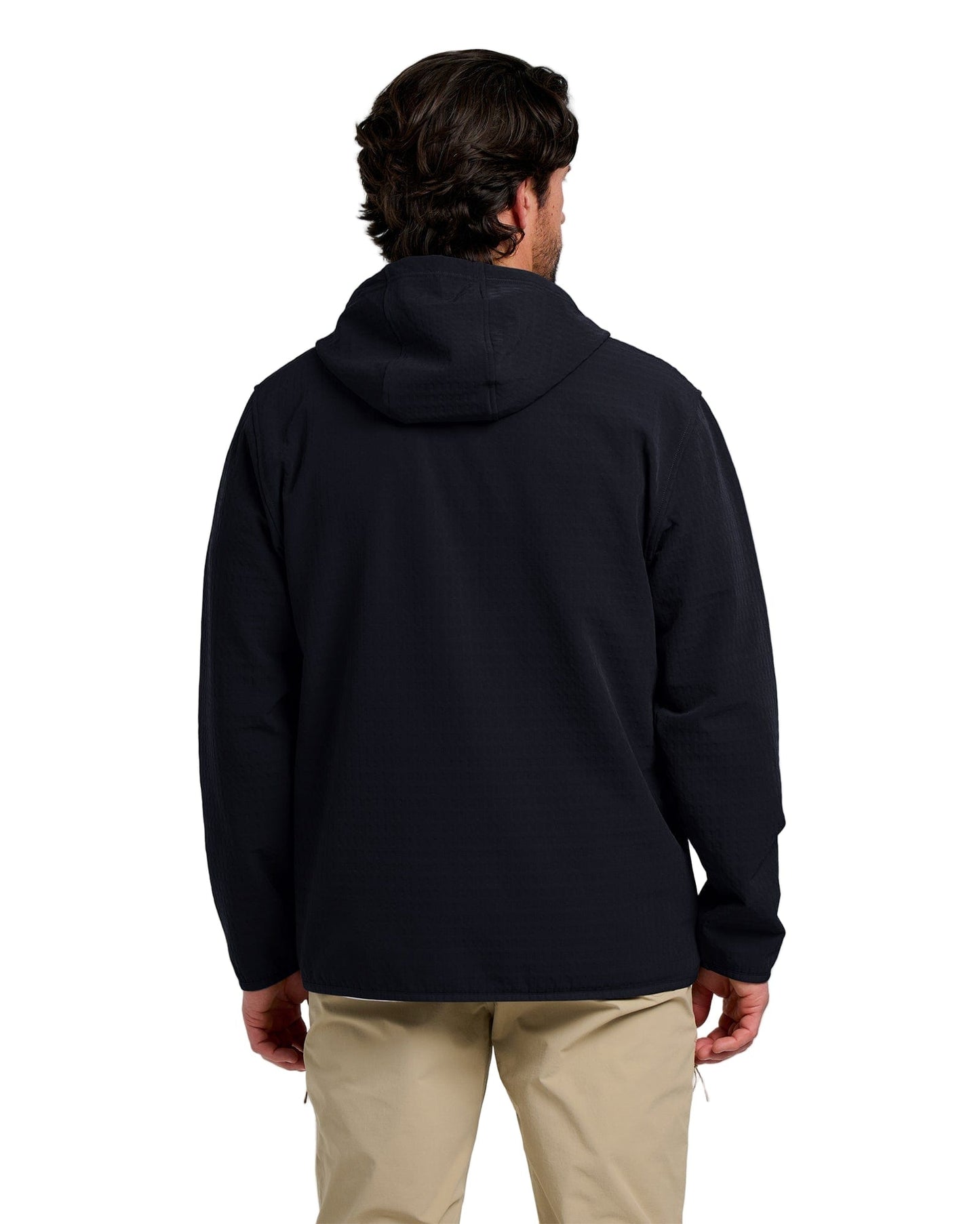 Free Fly Outerwear Free Fly - Men's Gridback Fleece Anorak Hoodie