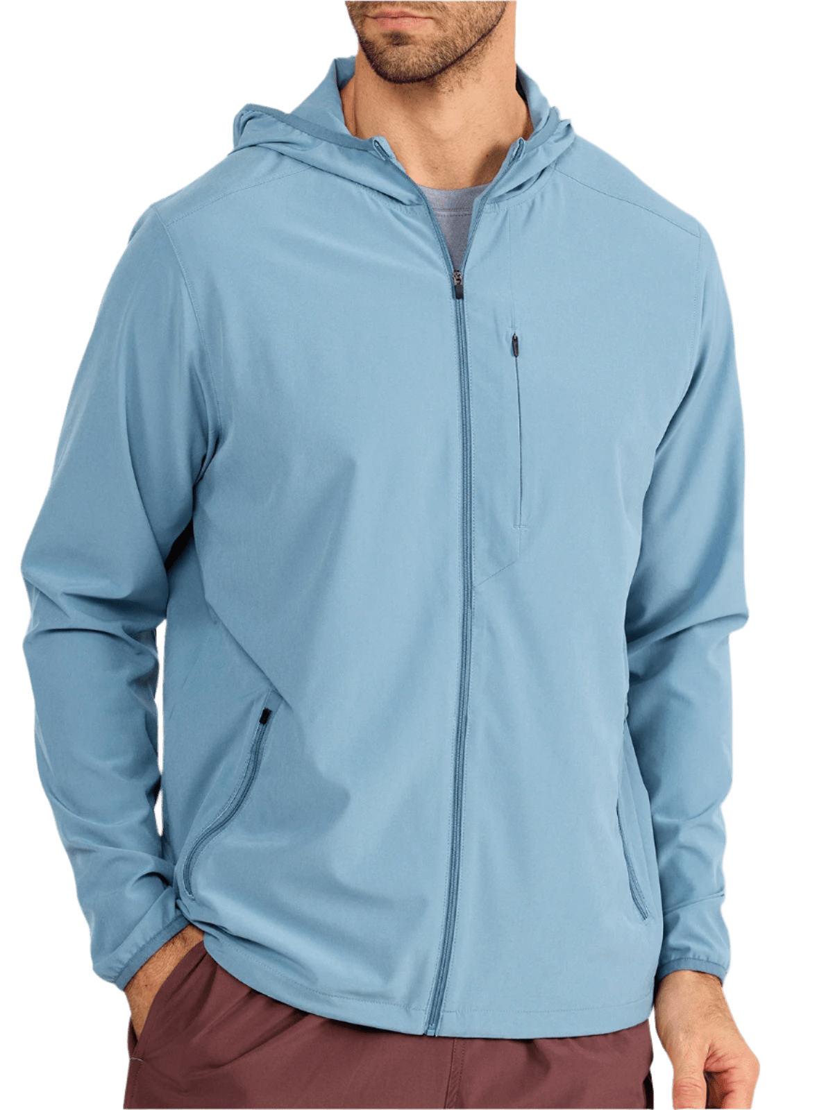 Free Fly Outerwear S / Blue Fog Free Fly - Men's Breeze Jacket