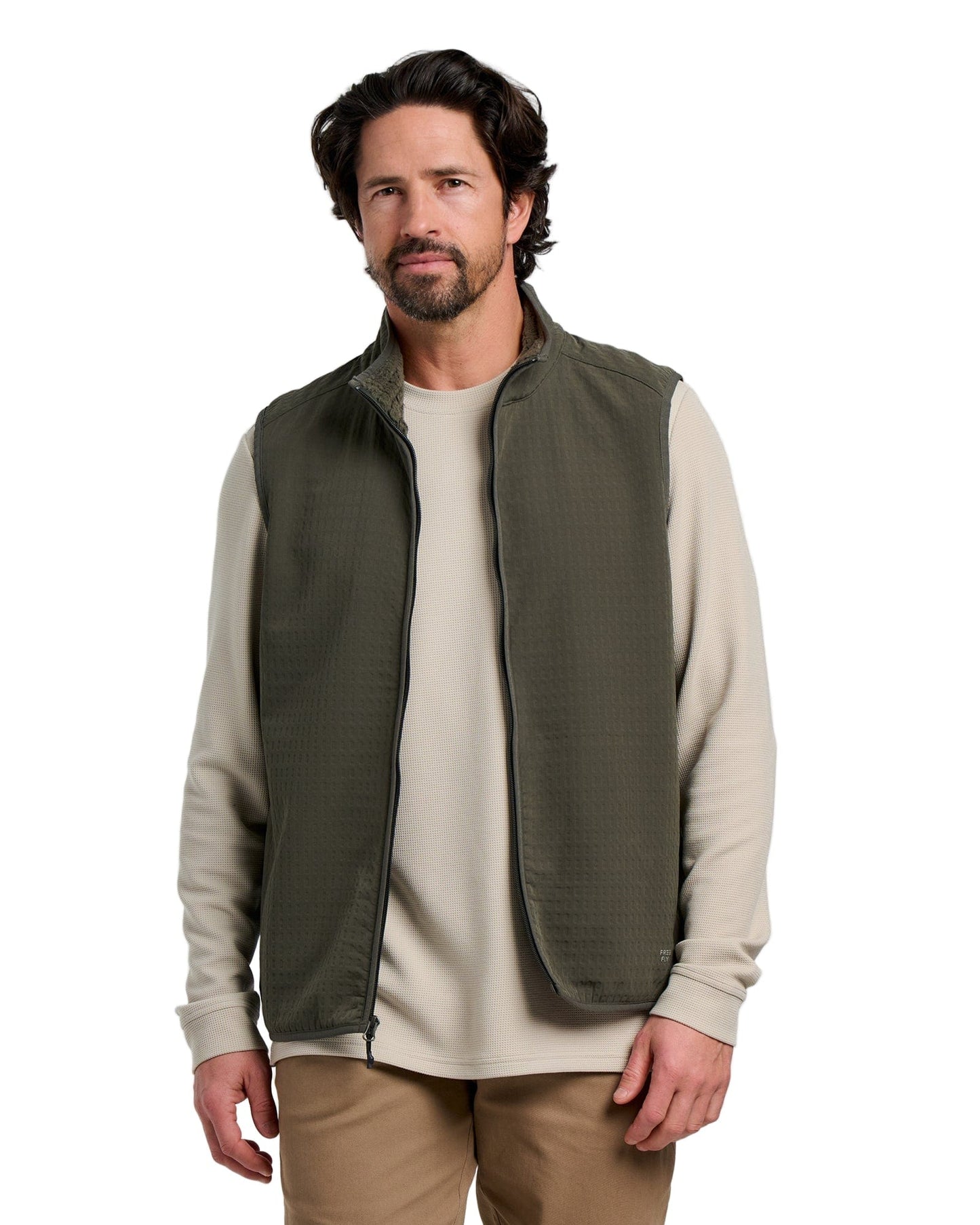 Free Fly Outerwear S / Dark Forest Free Fly - Men's Gridback Fleece Vest