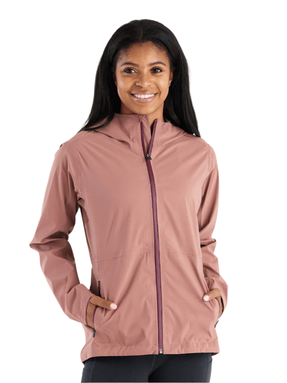 Free Fly Outerwear S / Light Sangria Free Fly - Women's Cloudshield Rain Jacket