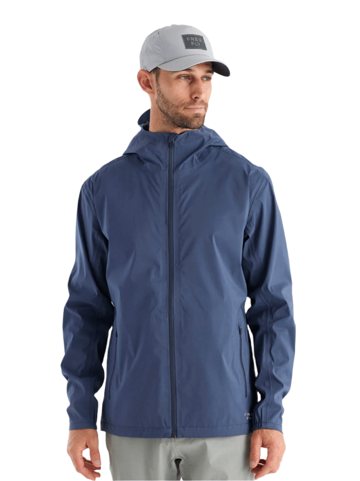 Free Fly Outerwear S / Storm Cloud Free Fly - Men's Cloudshield Rain Jacket