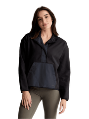 Free Fly Outerwear XS / Black Free Fly - Women's Gridback Fleece Snap Pullover