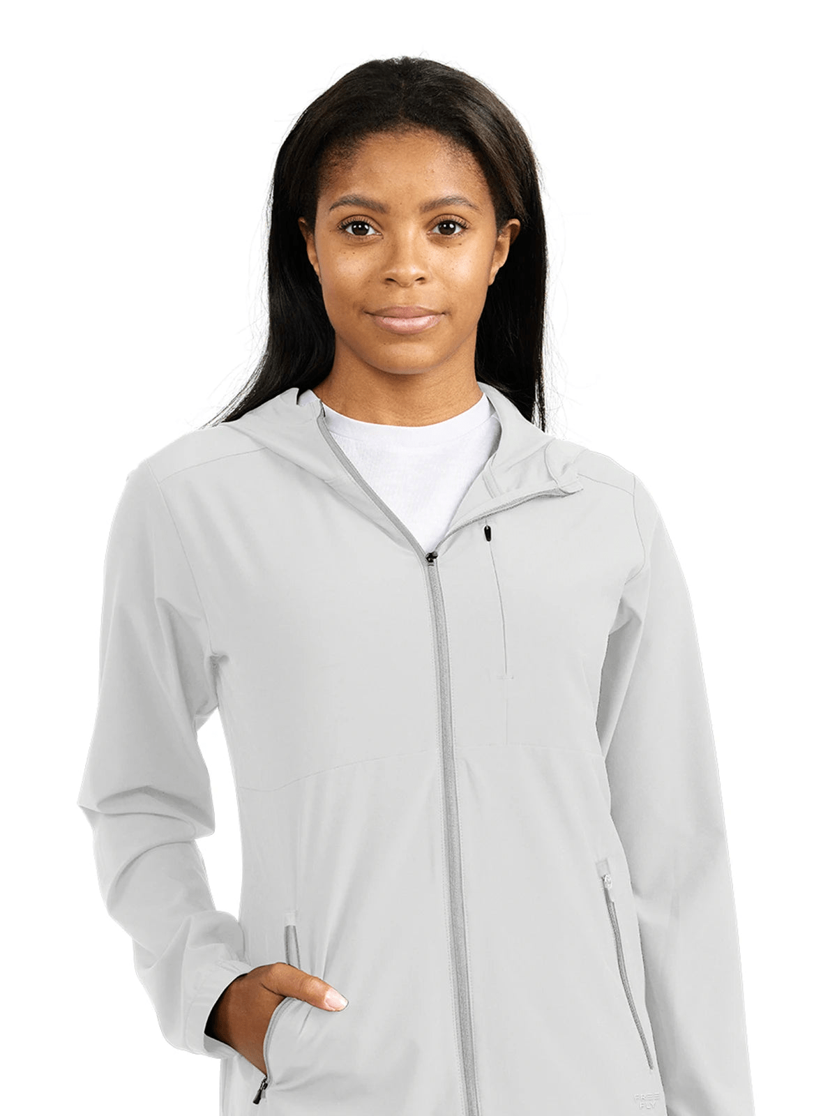 Free Fly Outerwear XS / Light Grey Free Fly - Women's Breeze Jacket