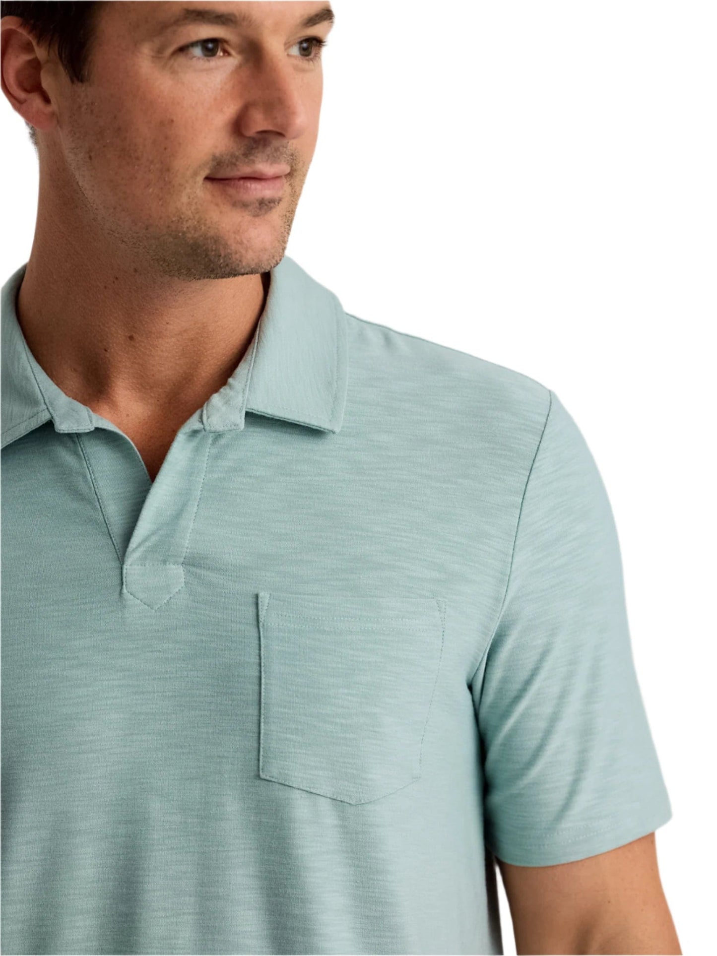 Free Fly Polos Free Fly - Men's Bamboo Slub Polo II