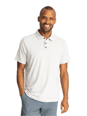 Free Fly Polos S / Bright White Free Fly - Men's Bamboo Flex Polo II