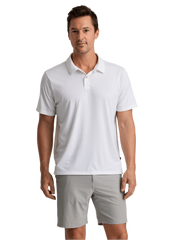 Free Fly Polos S / Bright White Free Fly - Men's Elevate Polo