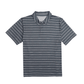 Free Fly Polos S / Dash Stripe Storm Cloud Free Fly - Men's Elevate Polo