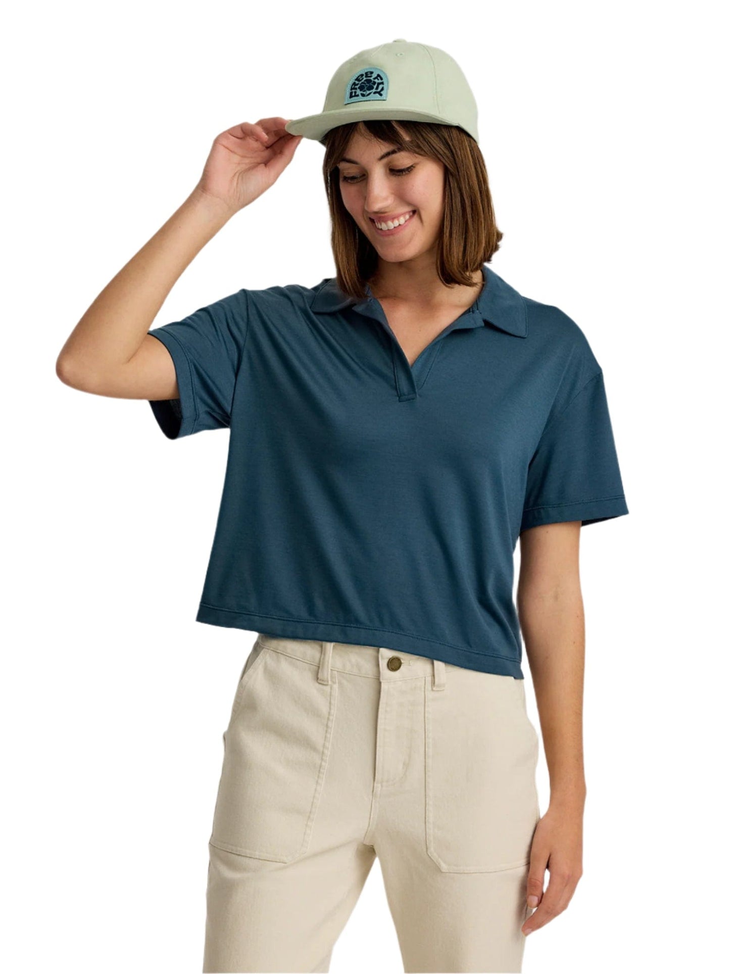 Free Fly Polos XS / Storm Cloud Free Fly - Women's Elevate Sport Polo