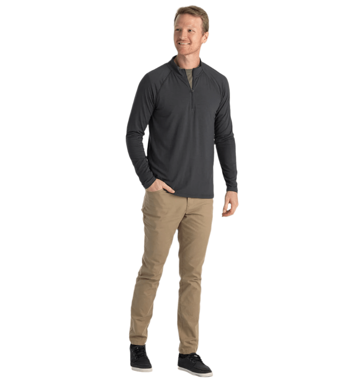Free Fly Sweatshirts Free Fly - Men's Bamboo Flex Quarter-Zip