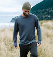 Free Fly Sweatshirts Free Fly - Men's Bamboo Lightweight Fleece Crew