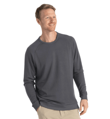 Free Fly Sweatshirts S / Black Sand Free Fly - Men's Bamboo Lightweight Fleece Crew