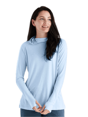 Free Fly Sweatshirts S / Clear Sky Free Fly - Women's Bamboo Lightweight Hoodie II