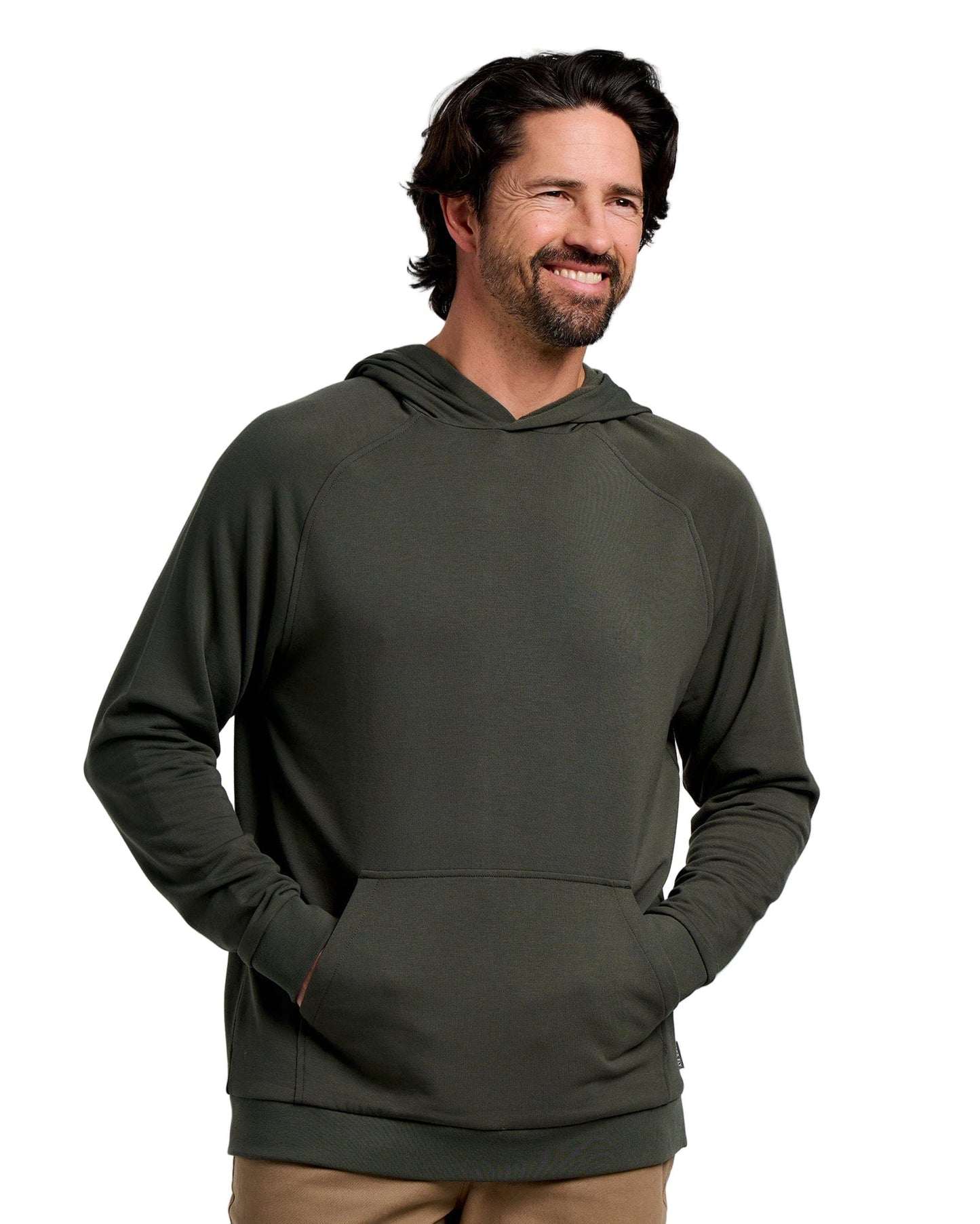 Free Fly Sweatshirts S / Dark Forest Free Fly - Men's Bamboo Lightweight Fleece Hoodie