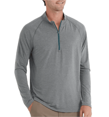 Free Fly Sweatshirts S / Heather Graphite Free Fly - Men's Bamboo Flex Quarter-Zip