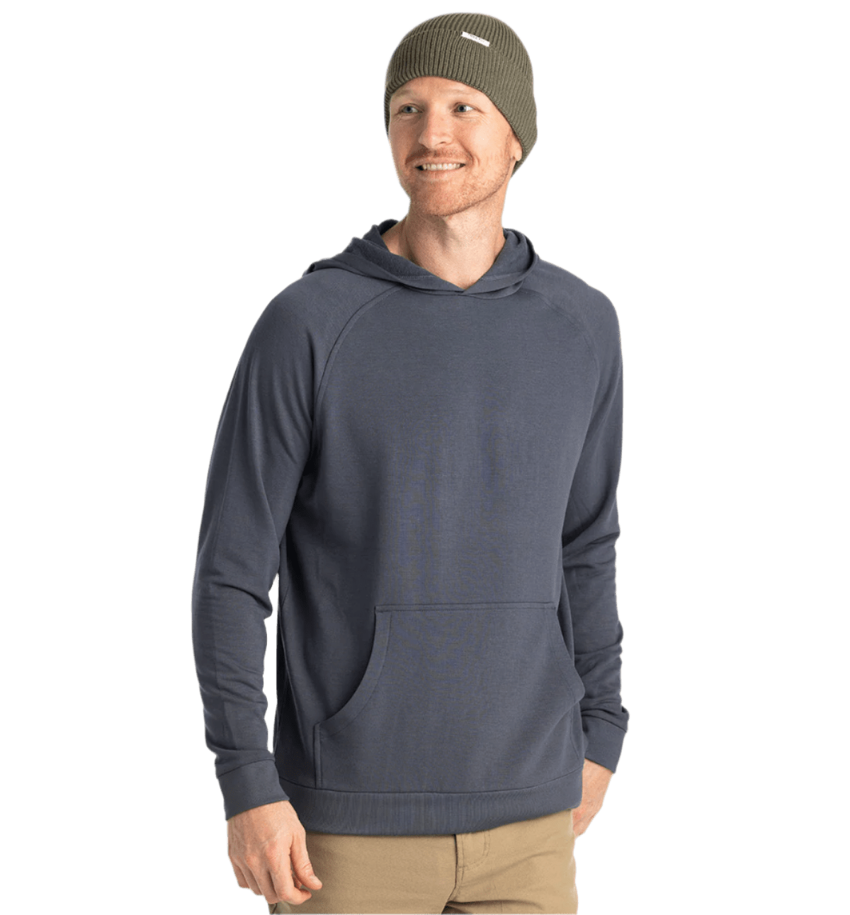 Free Fly Sweatshirts S / Storm Cloud Free Fly - Men's Bamboo Lightweight Fleece Hoodie