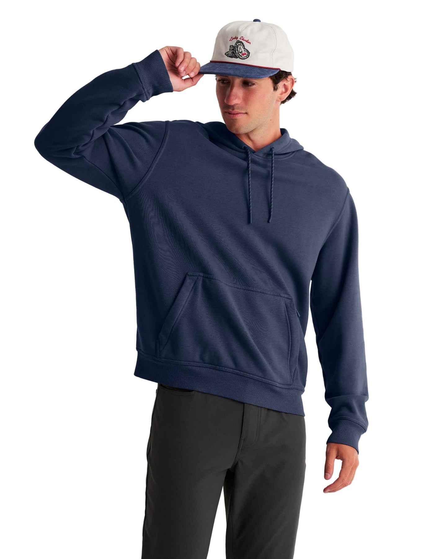 Free Fly Sweatshirts S / True Navy Free Fly - Men's Bamboo Northcoast Fleece Pullover Hoodie