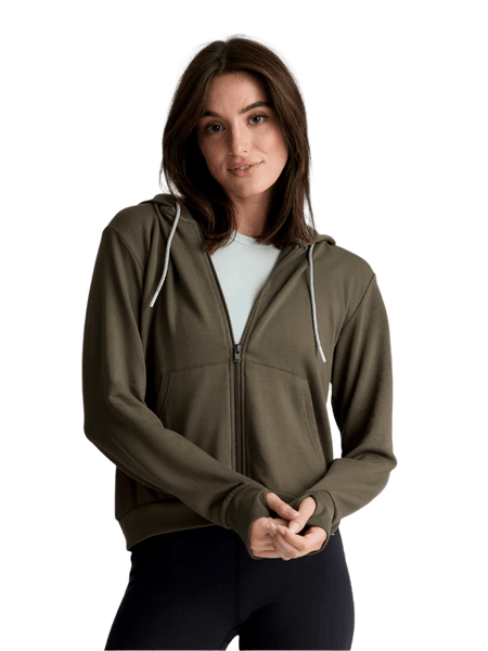 Free Fly Sweatshirts XS / Fatigue Free Fly - Women's Bamboo Lightweight Fleece Zip Hoodie