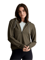 Free Fly Sweatshirts XS / Fatigue Free Fly - Women's Bamboo Lightweight Fleece Zip Hoodie