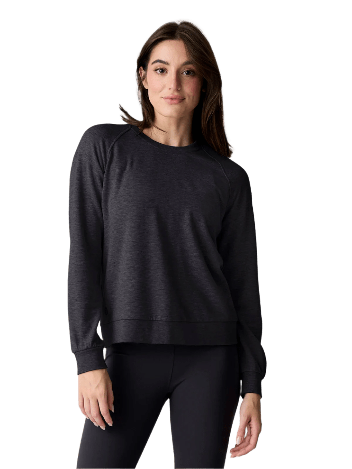 Free Fly Sweatshirts XS / Heather Black Free Fly - Women's Bamboo Lightweight Fleece Crew