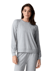 Free Fly Sweatshirts XS / Light Heather Grey Free Fly - Women's Bamboo Lightweight Fleece Crew