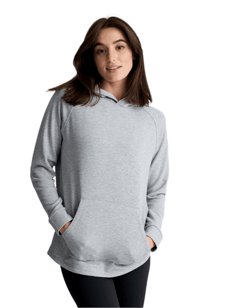 Free Fly Sweatshirts XS / Light Heather Grey Free Fly - Women's Bamboo Lightweight Fleece Hoodie