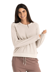 Free Fly Sweatshirts XS / Stone Free Fly - Women's Bamboo Lightweight Fleece Crew