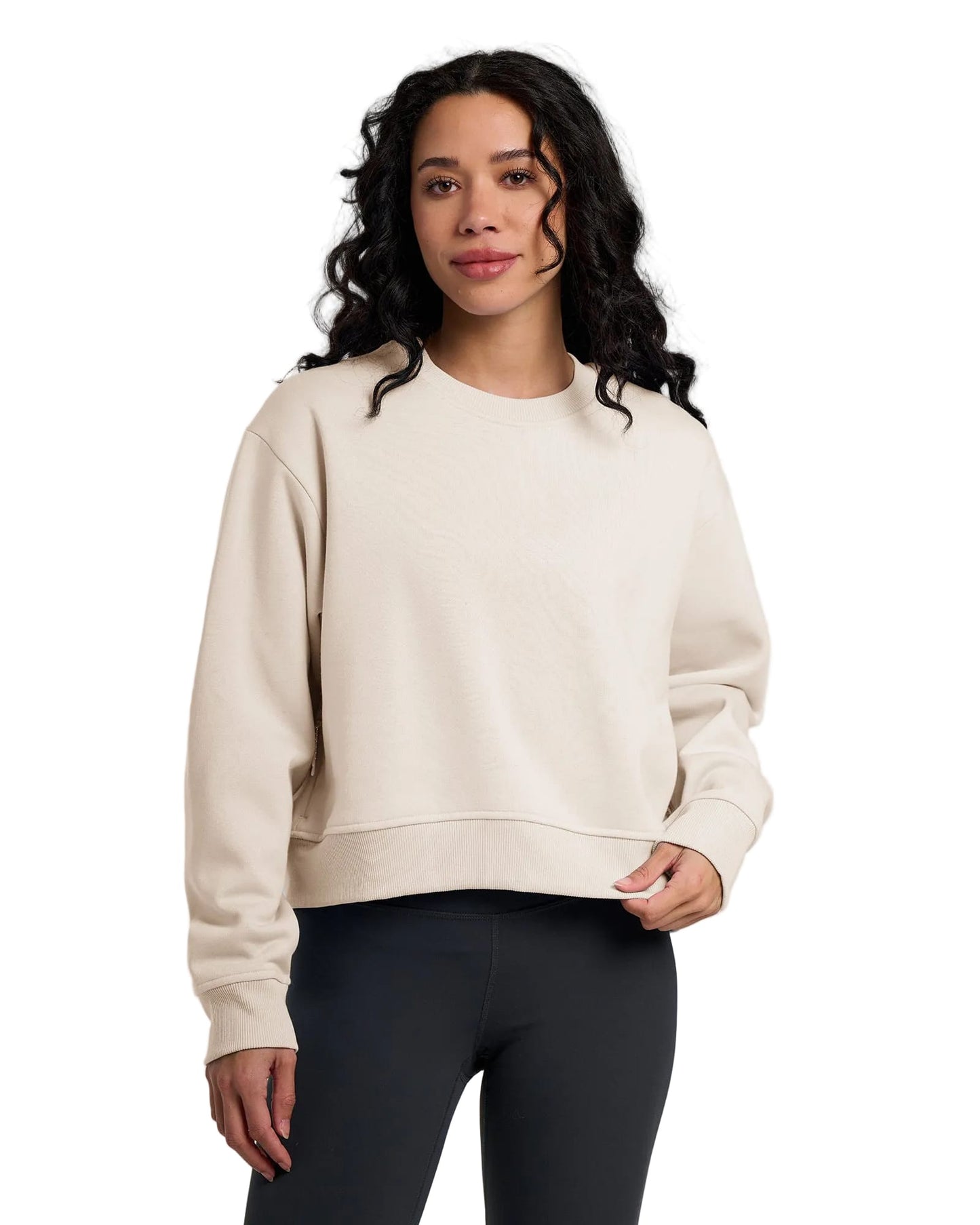 Free Fly Sweatshirts XS / Stone Free Fly - Women's Bamboo Northcoast Fleece Crew