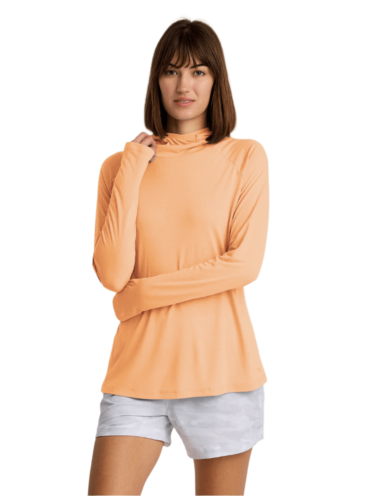 Free Fly Sweatshirts XS / Tropic Orange Free Fly - Women's Bamboo Lightweight Hoodie II