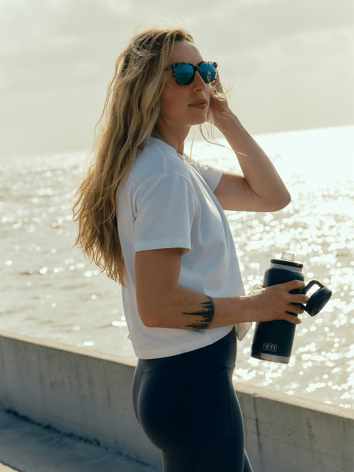 Free Fly T-Shirts Free Fly - Women's Bamboo Current Boxy Tee